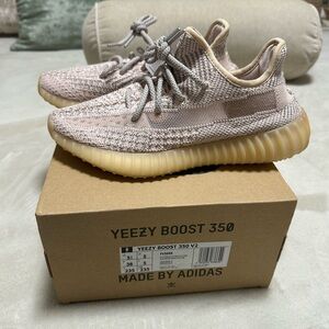 Adidas Yeezy Boost 350 V2 in Pink and Tan